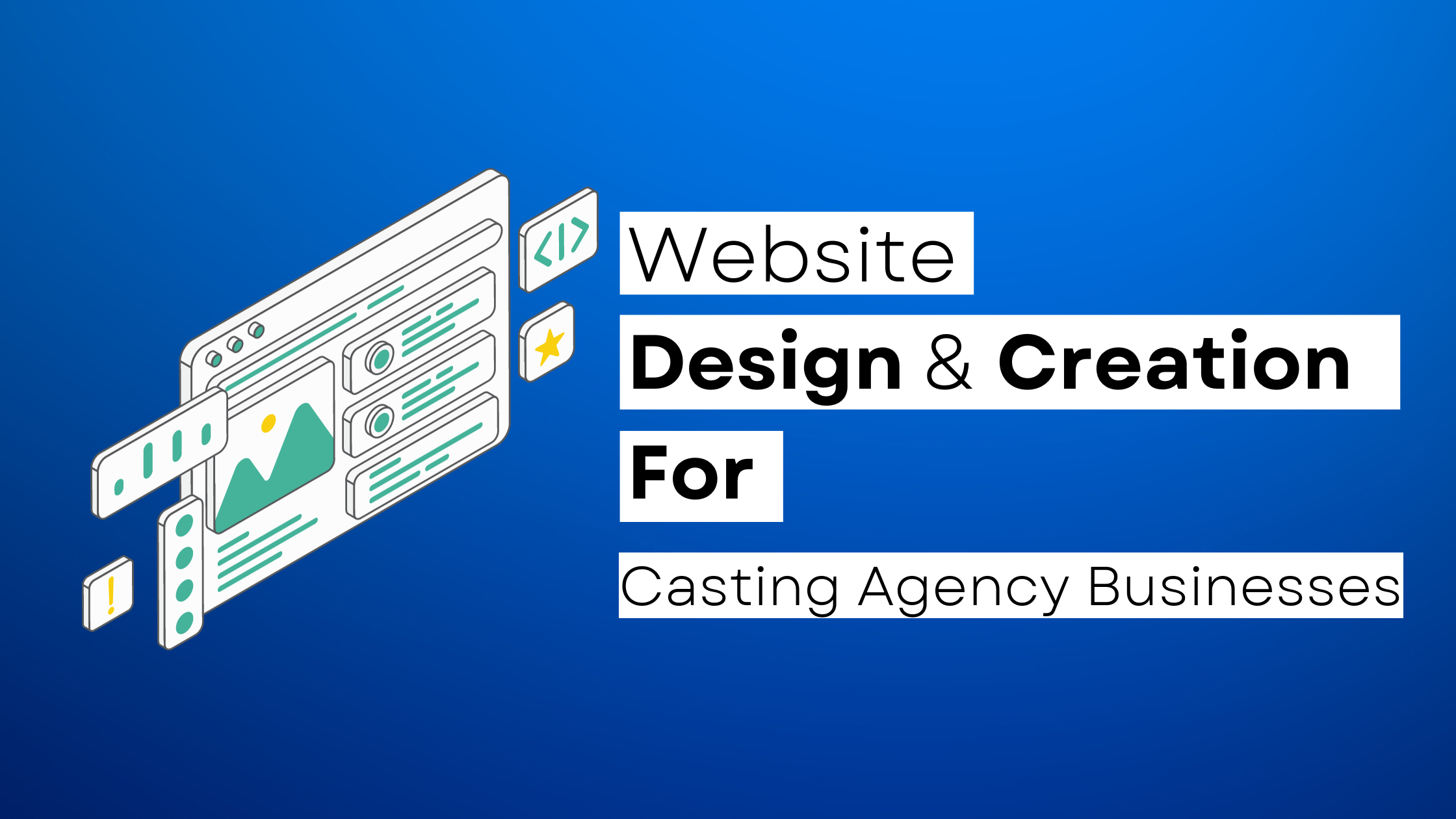 How to start a Casting Agency website