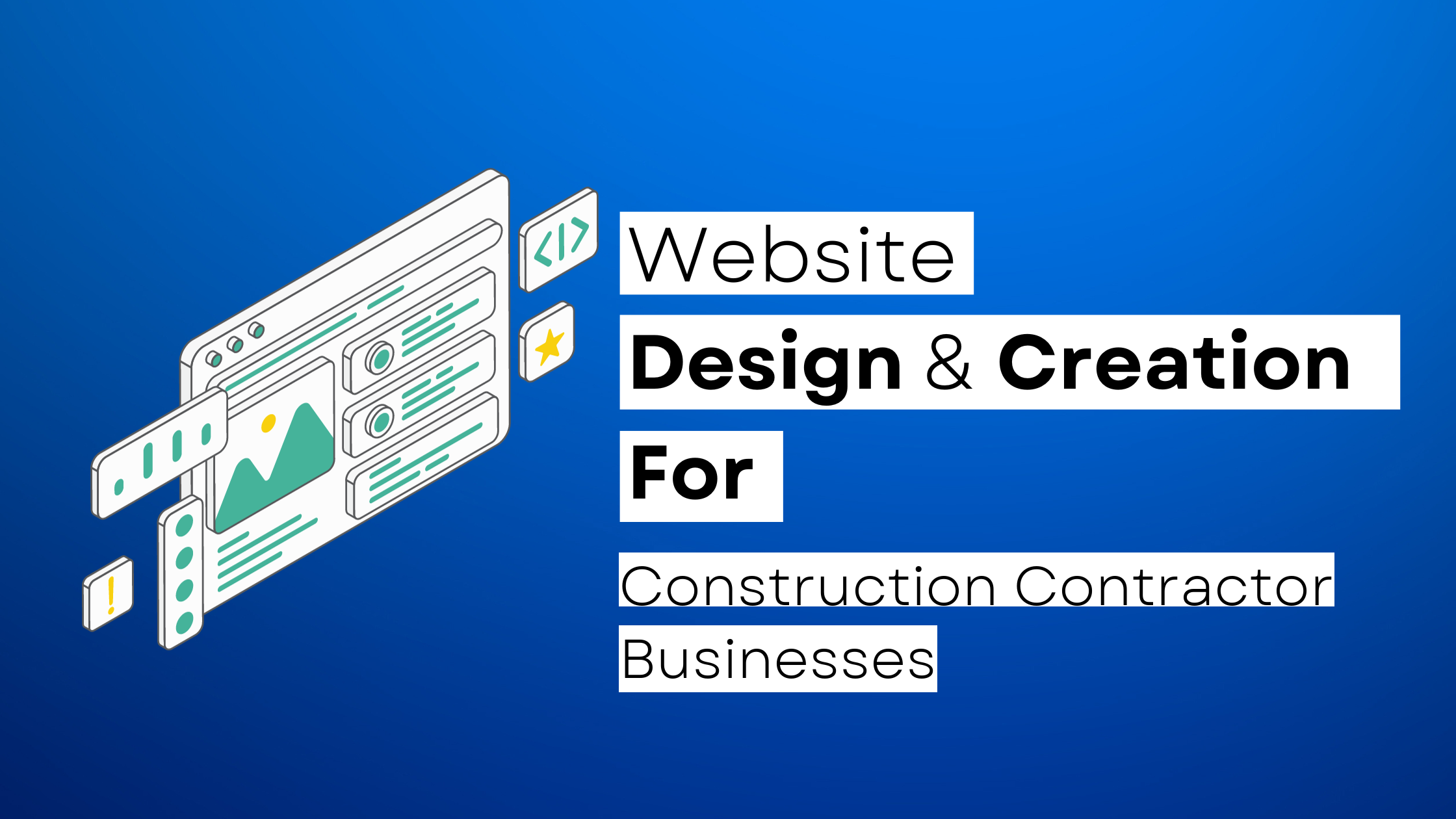 How to start a Construction Contractor website