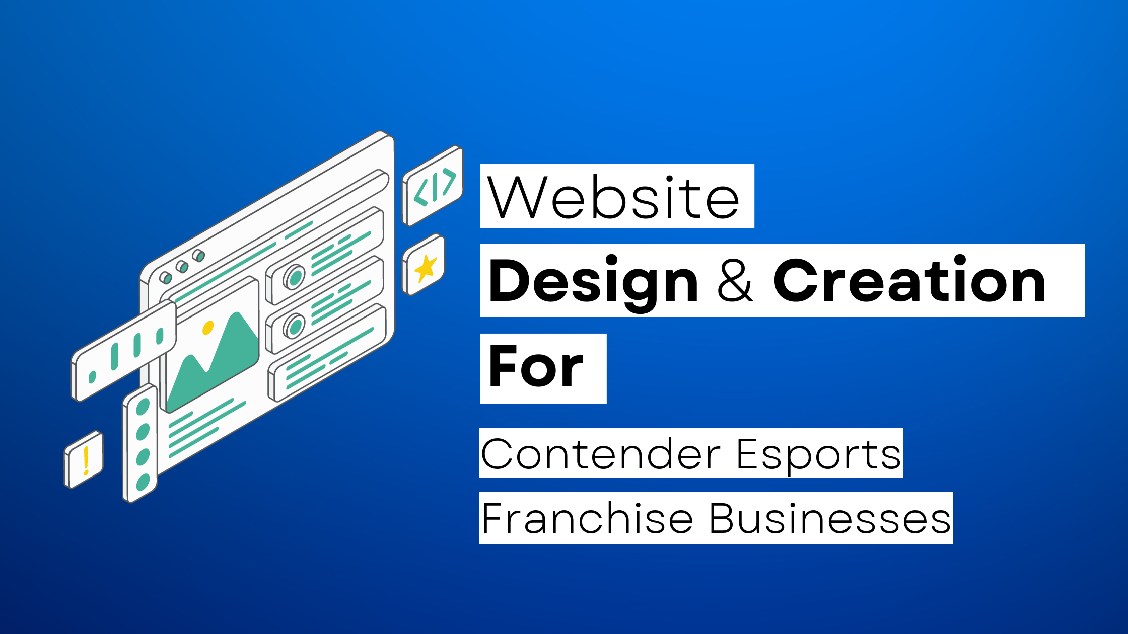How to start a Contender Esports Franchise website