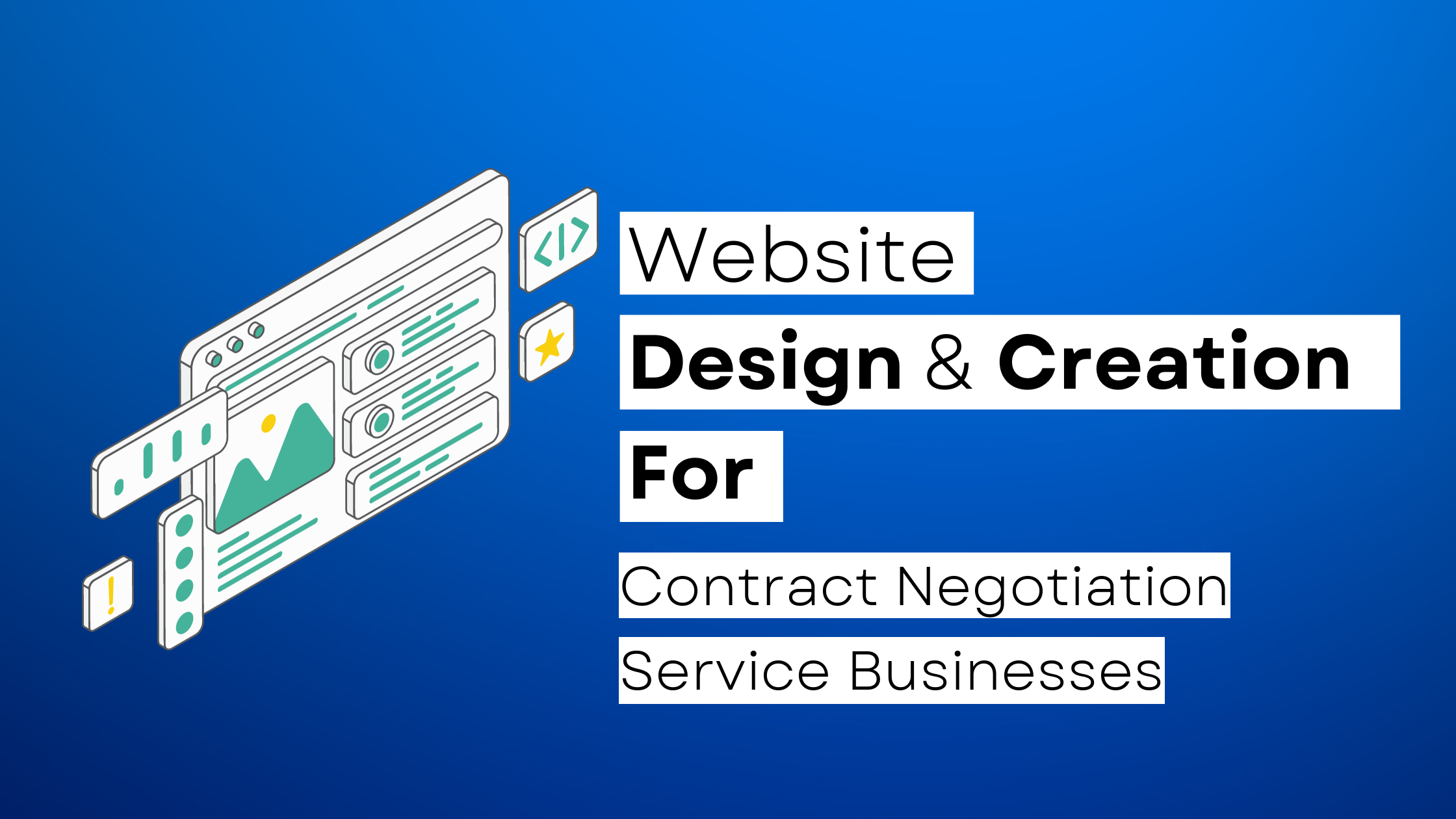 How to start a Contract Negotiation Service  website