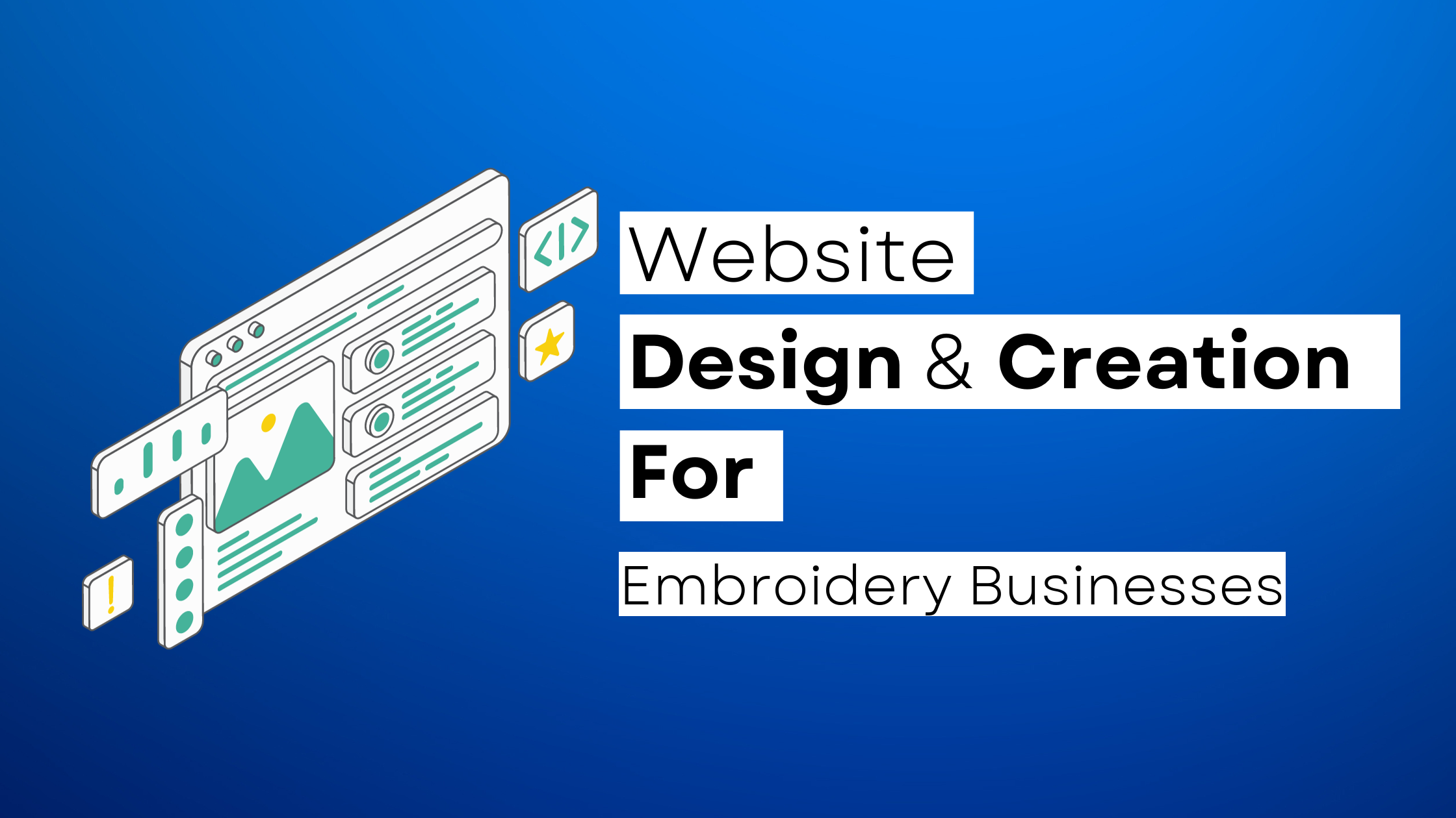 How to start a Embroidery website