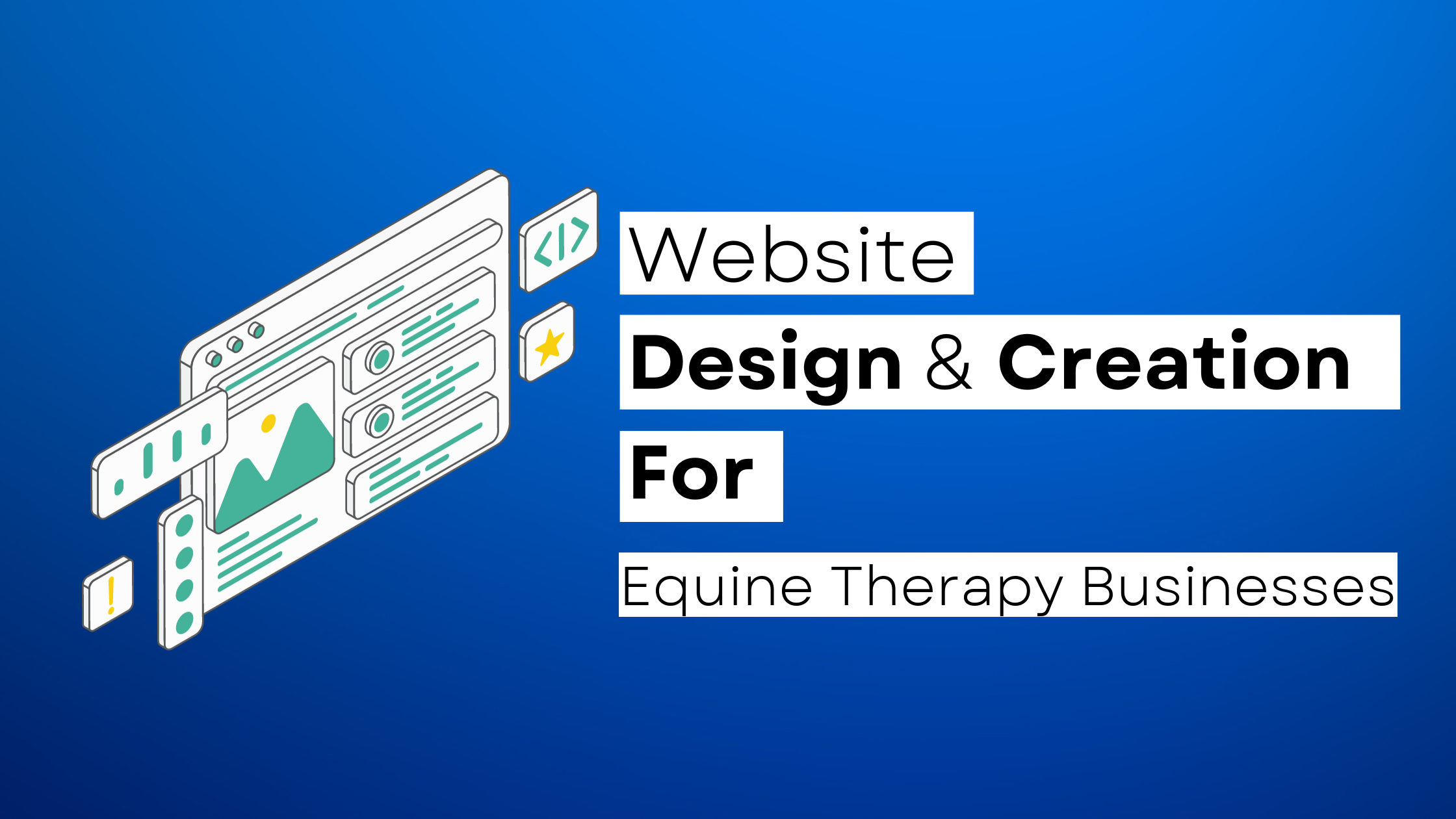 How to start a Equine Therapy  website