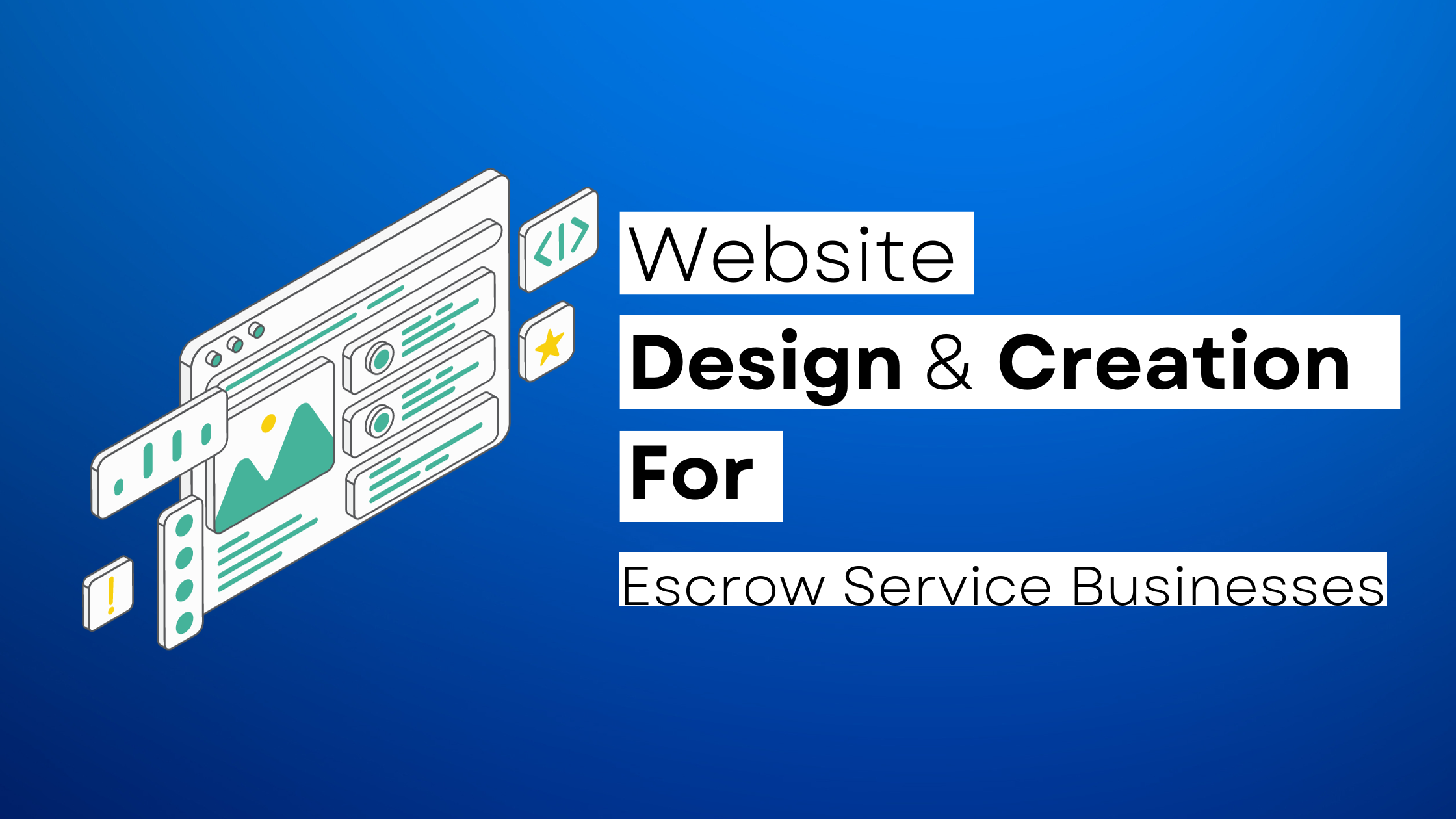 How to start a Escrow Service  website