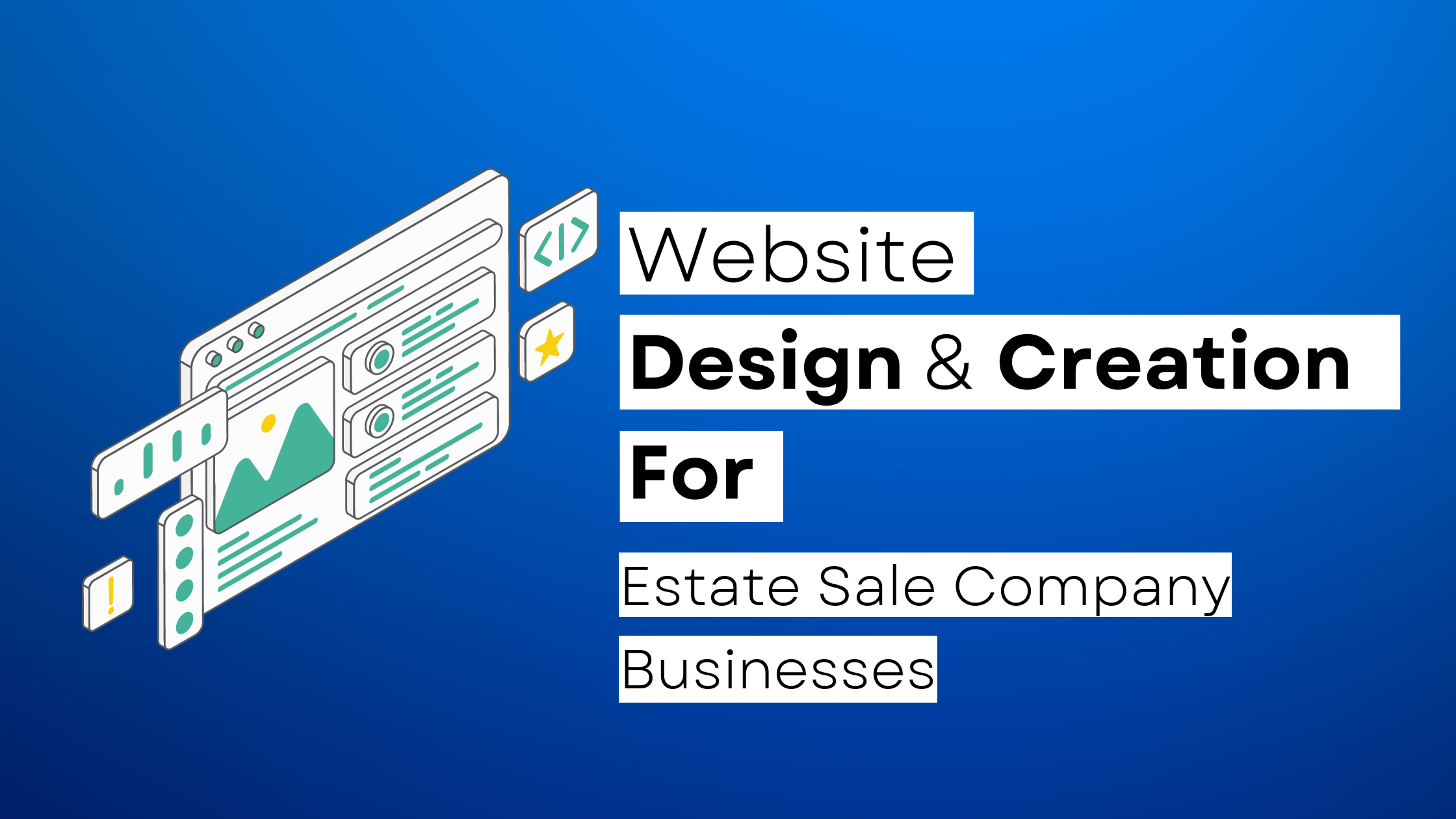 How to start a Estate Sale Company website