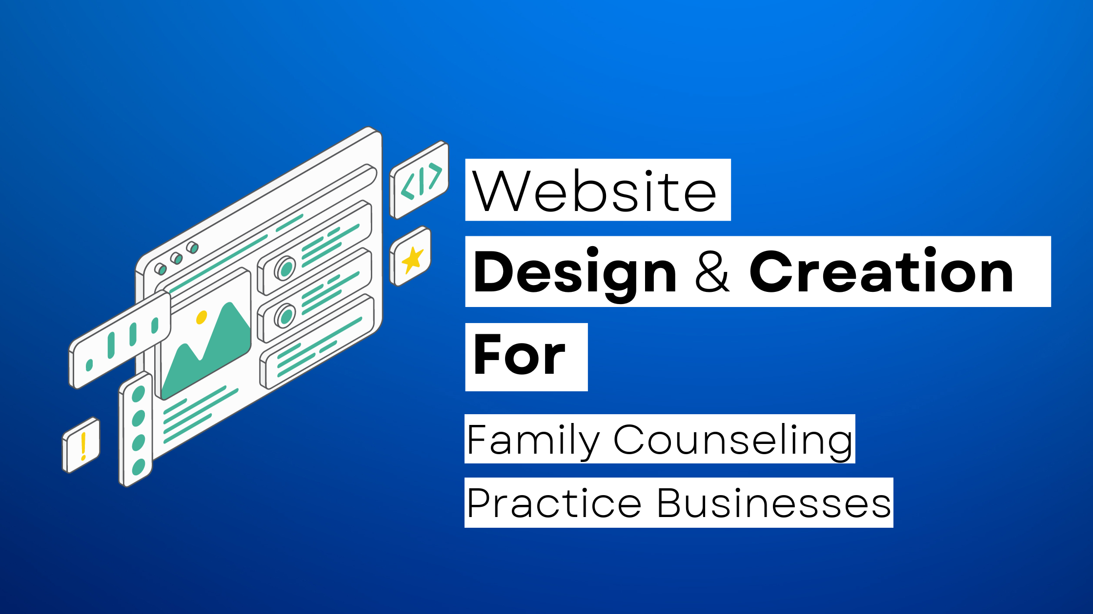 How to start a Family Counseling Practice  website
