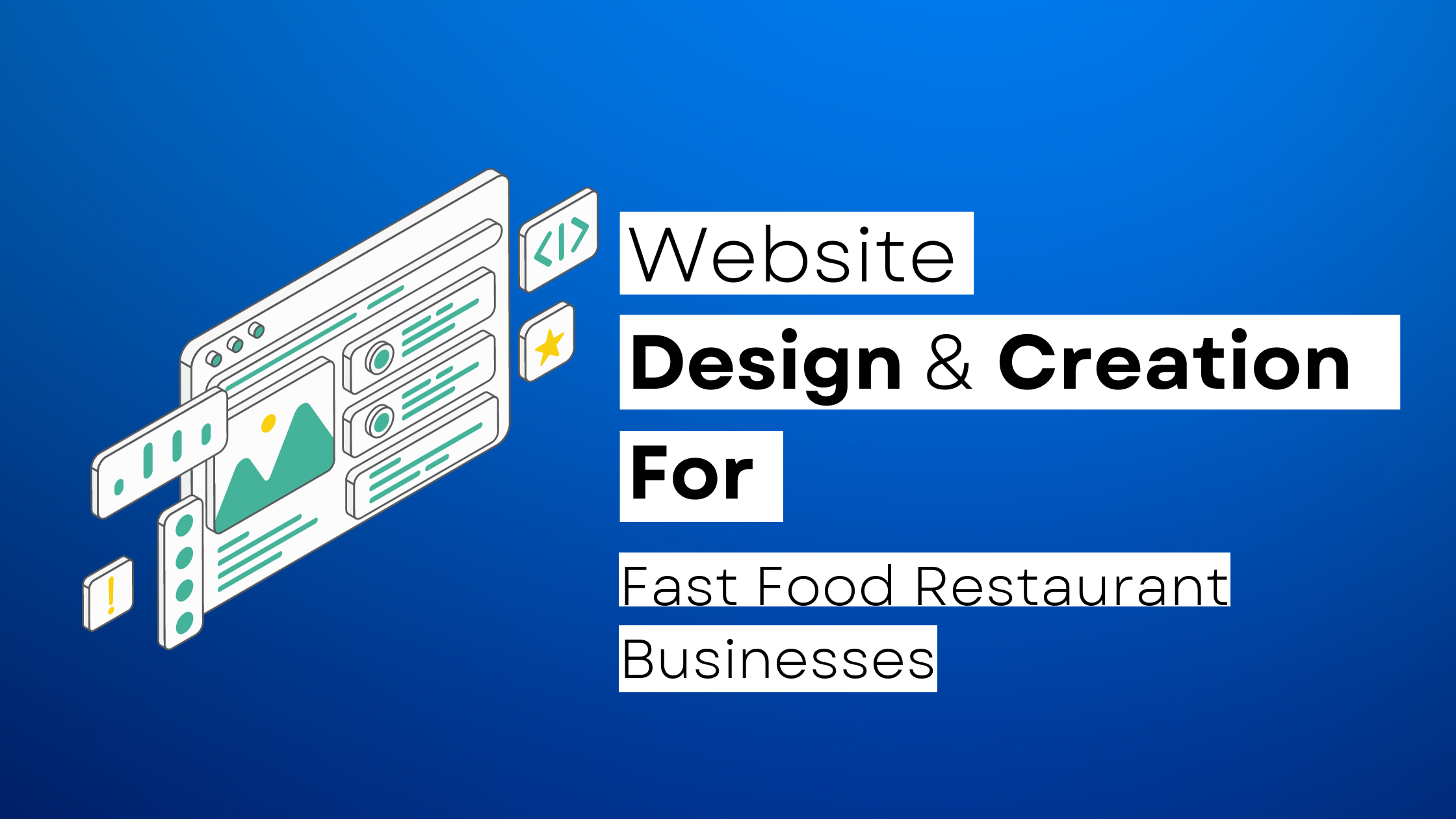 How to start a Fast Food Restaurant website