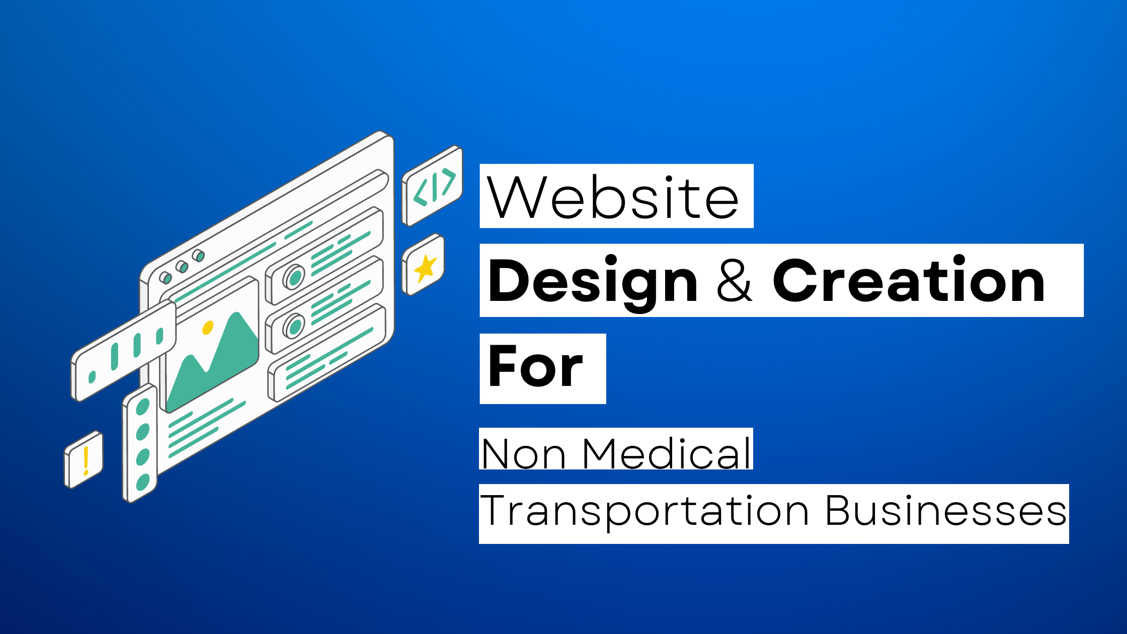 How to start a Non Medical Transportation website
