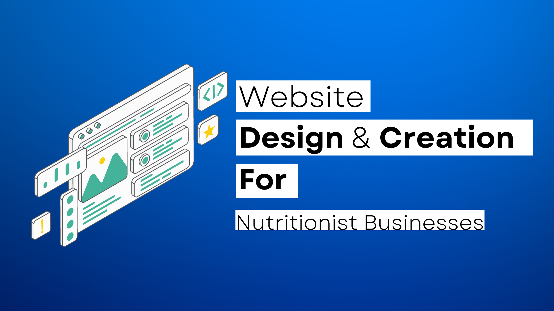 How to start a Nutritionist  website