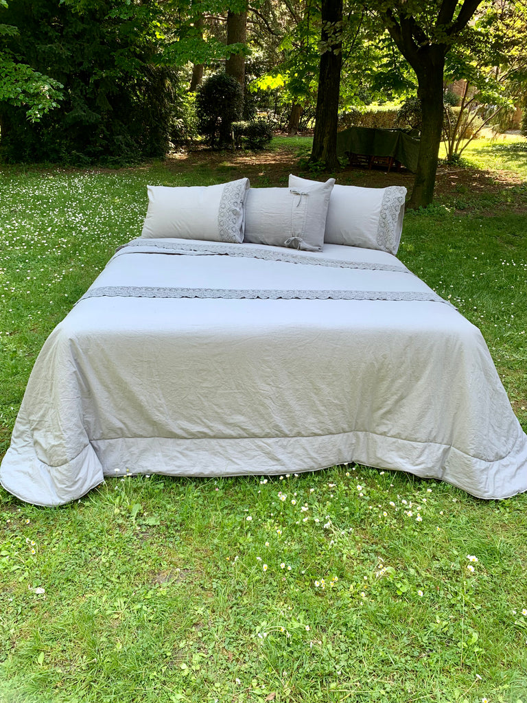 Completo Letto Copriletto Bouquet – Moreali Tessile Casa