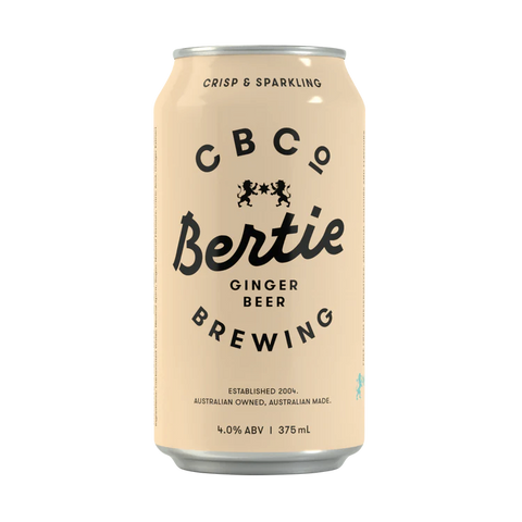 CBCo Brewing Bertie Ginger Beer Can