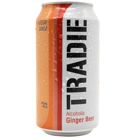 Tradie Alcoholic Ginger Beer Can