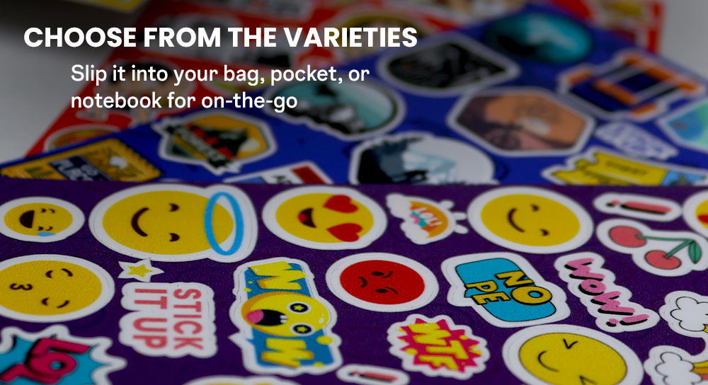 The Quirky Stickers Sheet - Buy best quality stickers, sticker Sheets and  laptop skins only at