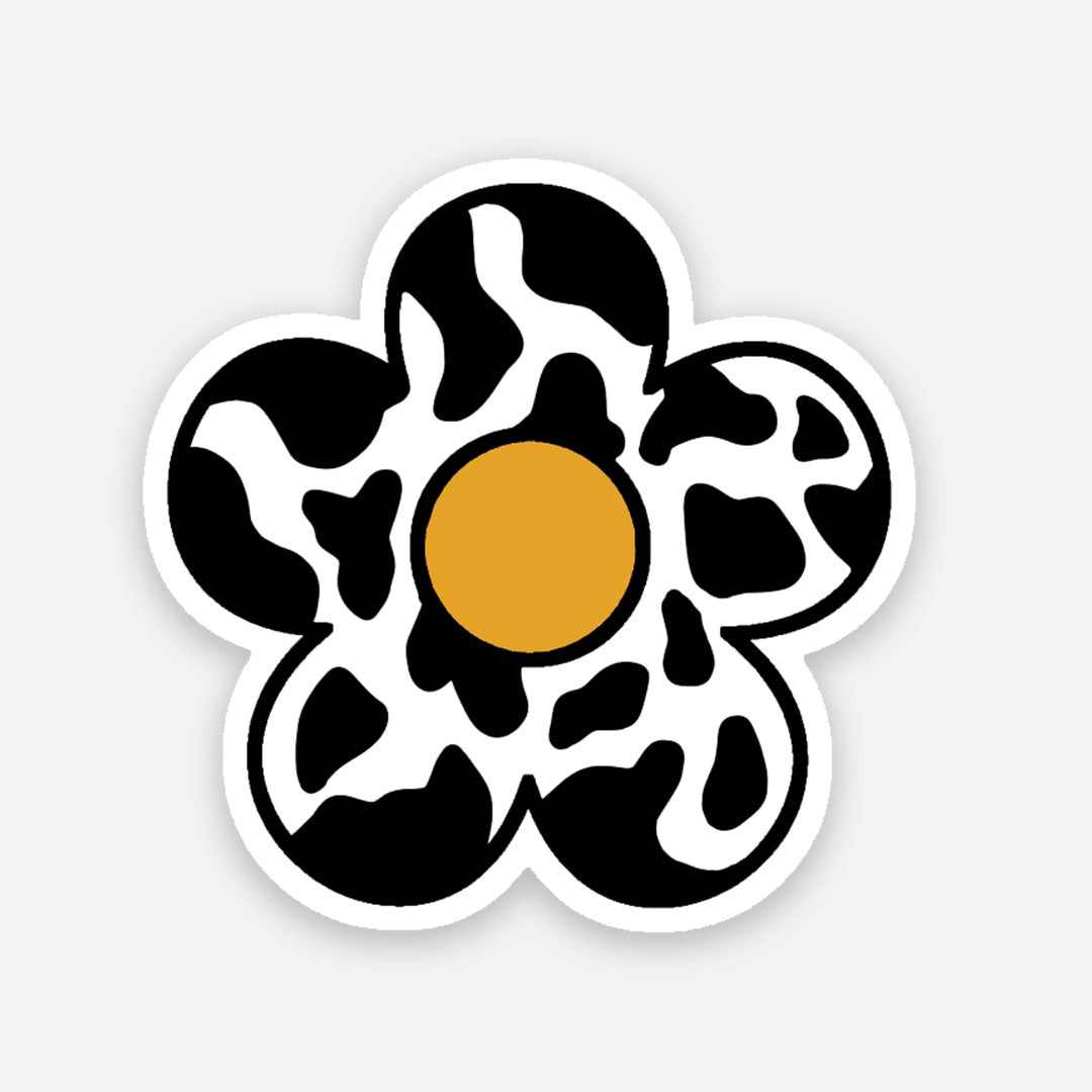 Flower sticker