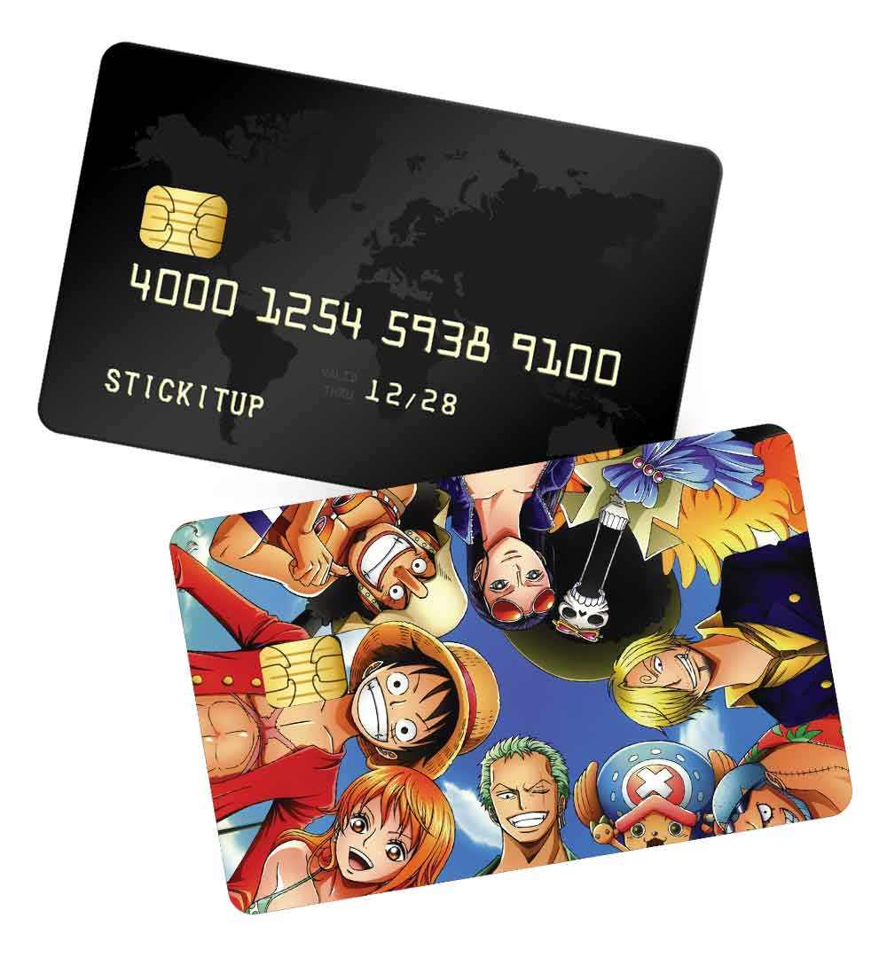 Weahkee 4pcs Anime Card Skin Fashion Credit Card India  Ubuy