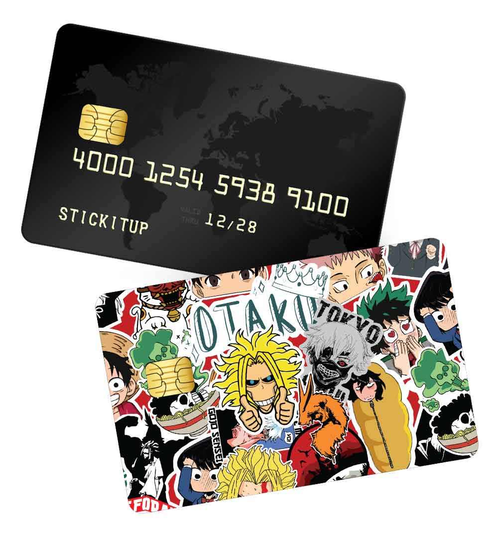 One piece anime credit card skin  STICK IT UP