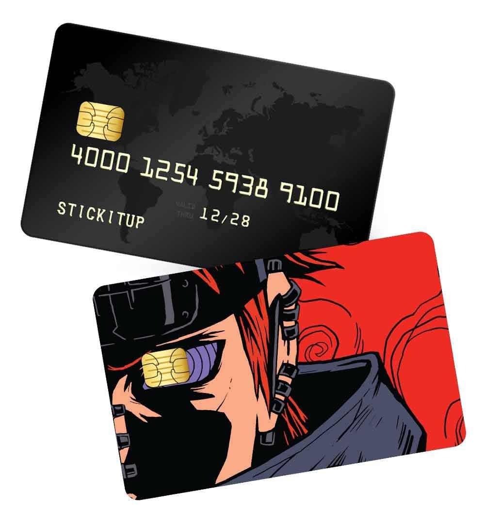 Demon Slayer Tengen Uzui Back Credit Card Credit Card Skin  Anime Town  Creations
