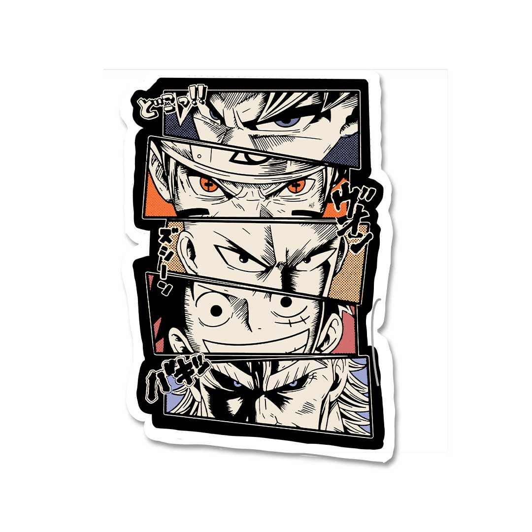 Buy 112 pcs Naruto Stickers Japanese Anime Vinyl Stickers Online at  desertcartINDIA
