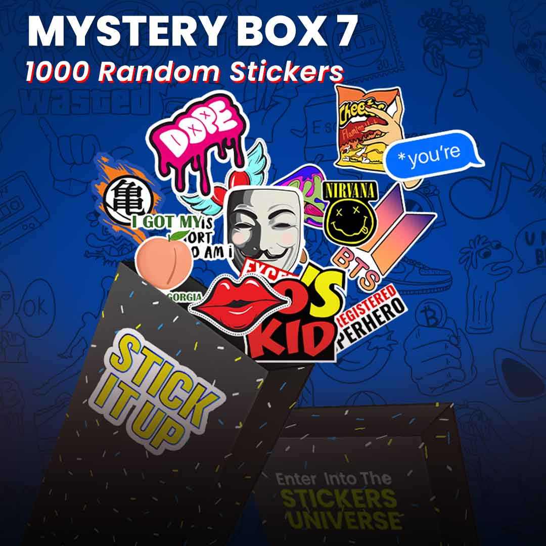 Mystery Box 7 [1000 Random Stickers]