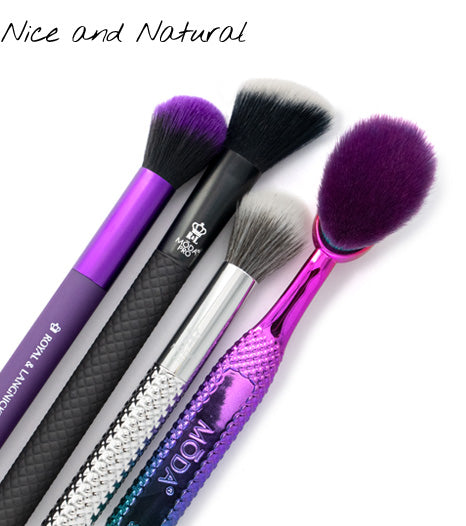 Natural Contour - BMD-120, BMX-120, M03, and BMD-P806 Professional Makeup Brushes