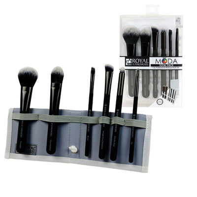 MŌDA® Posh Pastel 6pc Total Face Flip Kit – MŌDA® Brush