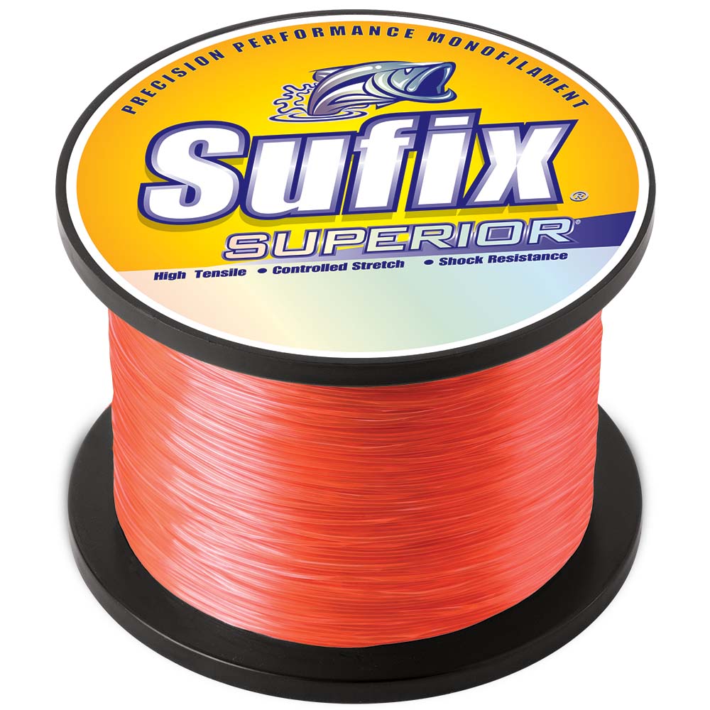 Sufix Superior Neon Fire Monofilament 80lb 1445 yds 647780