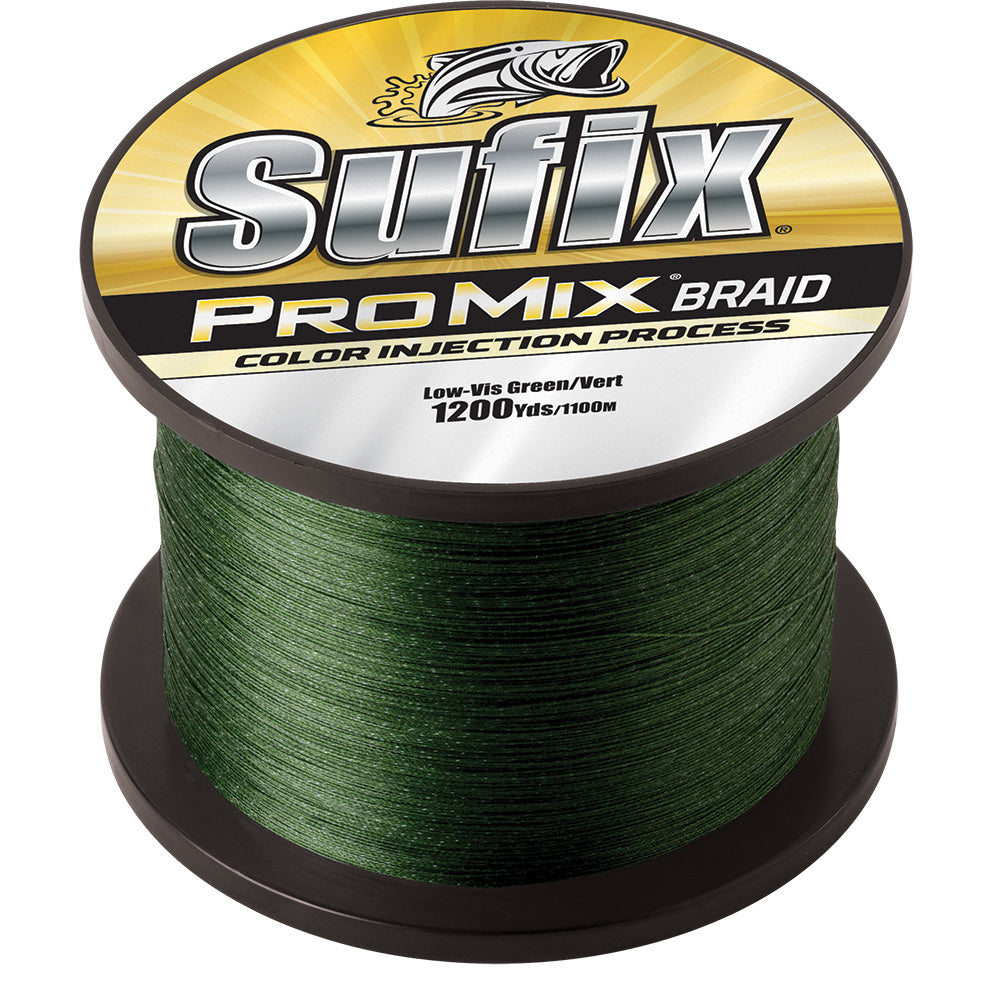 Sufix ProMix Braid 80lb Neon Lime 1200 yds 630380L