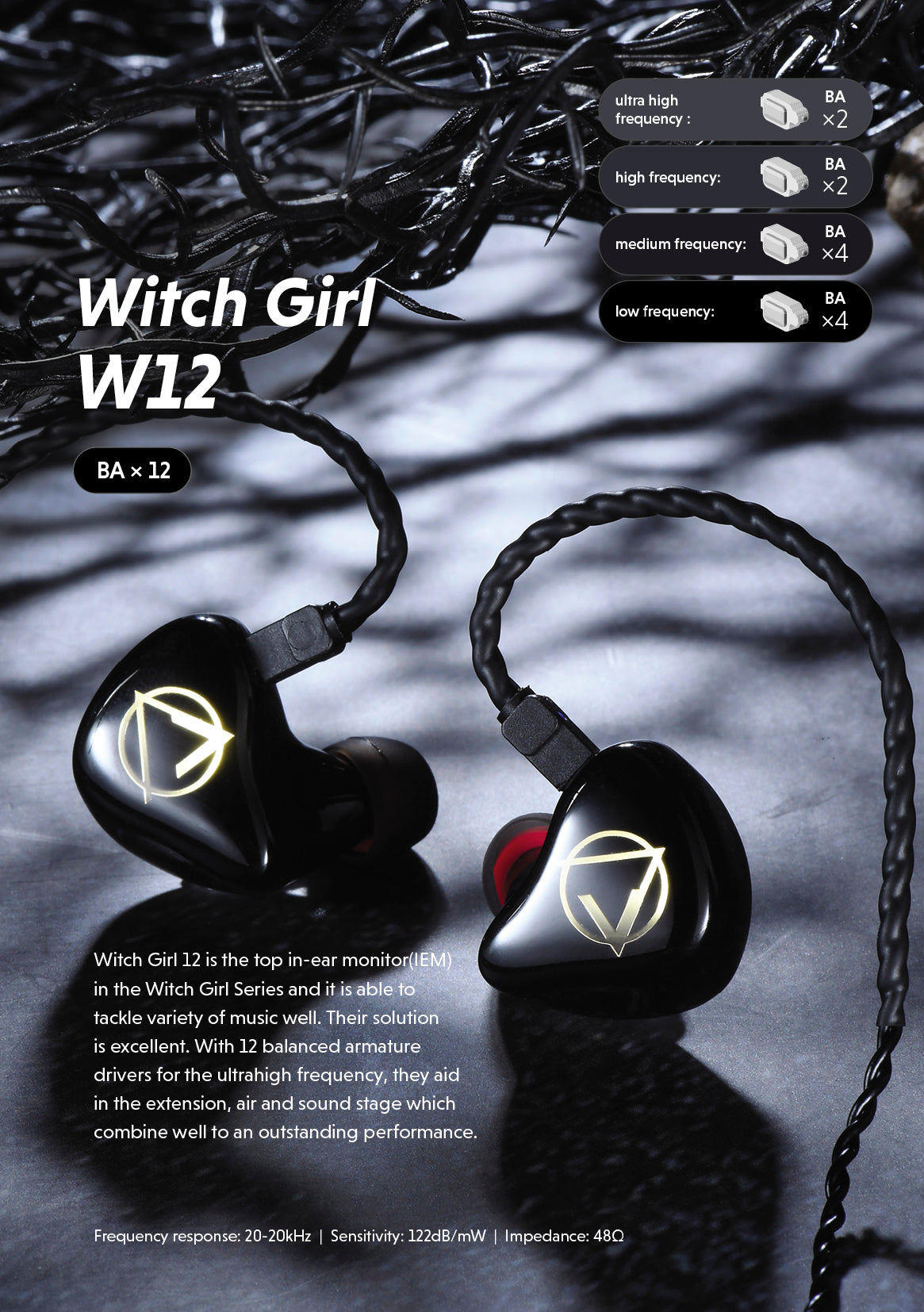 Aroma Audio Witch Girl W12