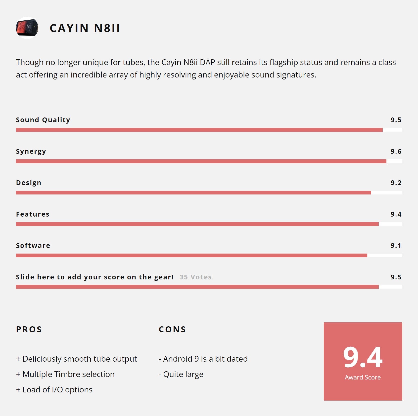 Cayin N8ii