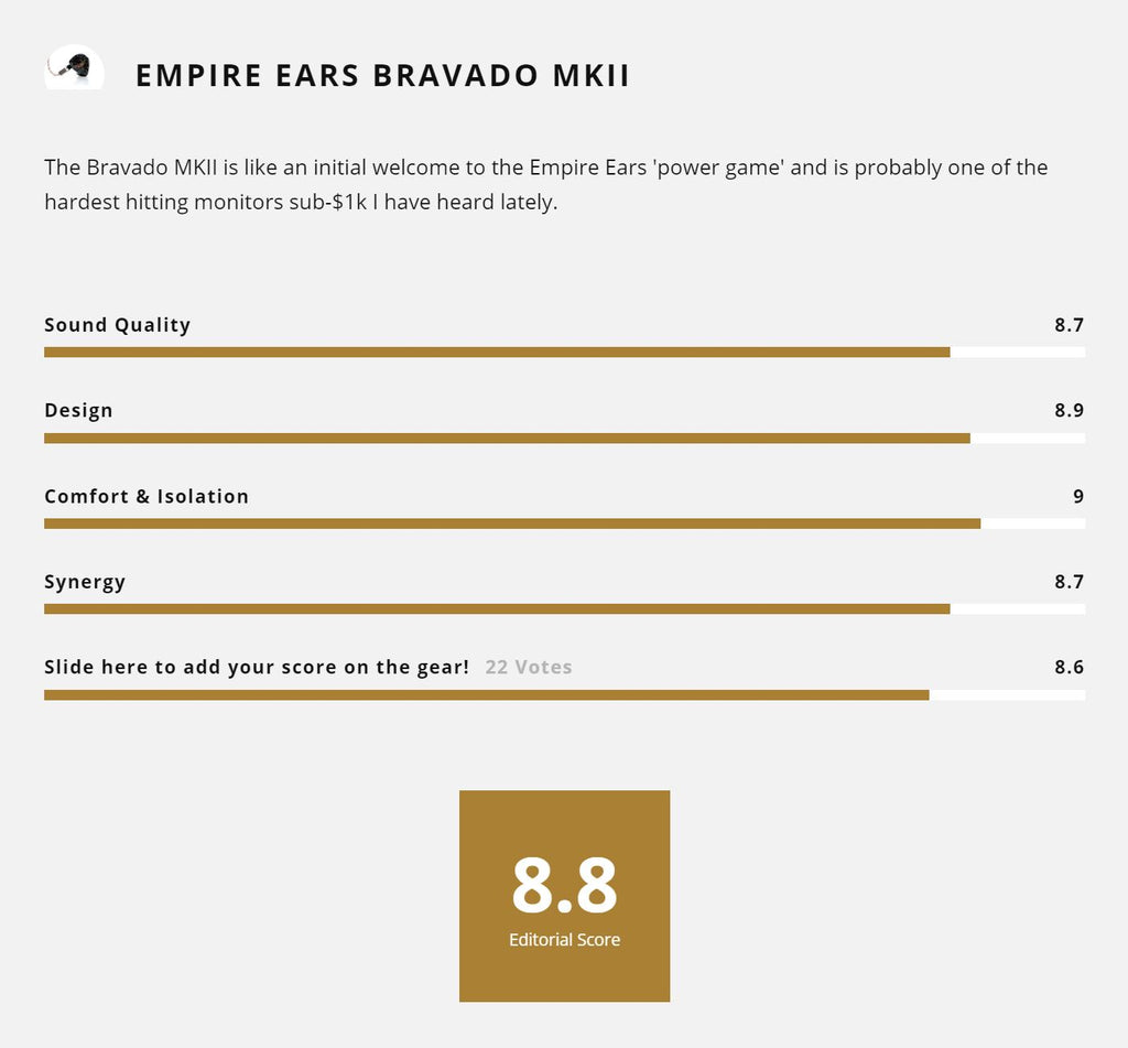Empire Ears Bravado MKII Review