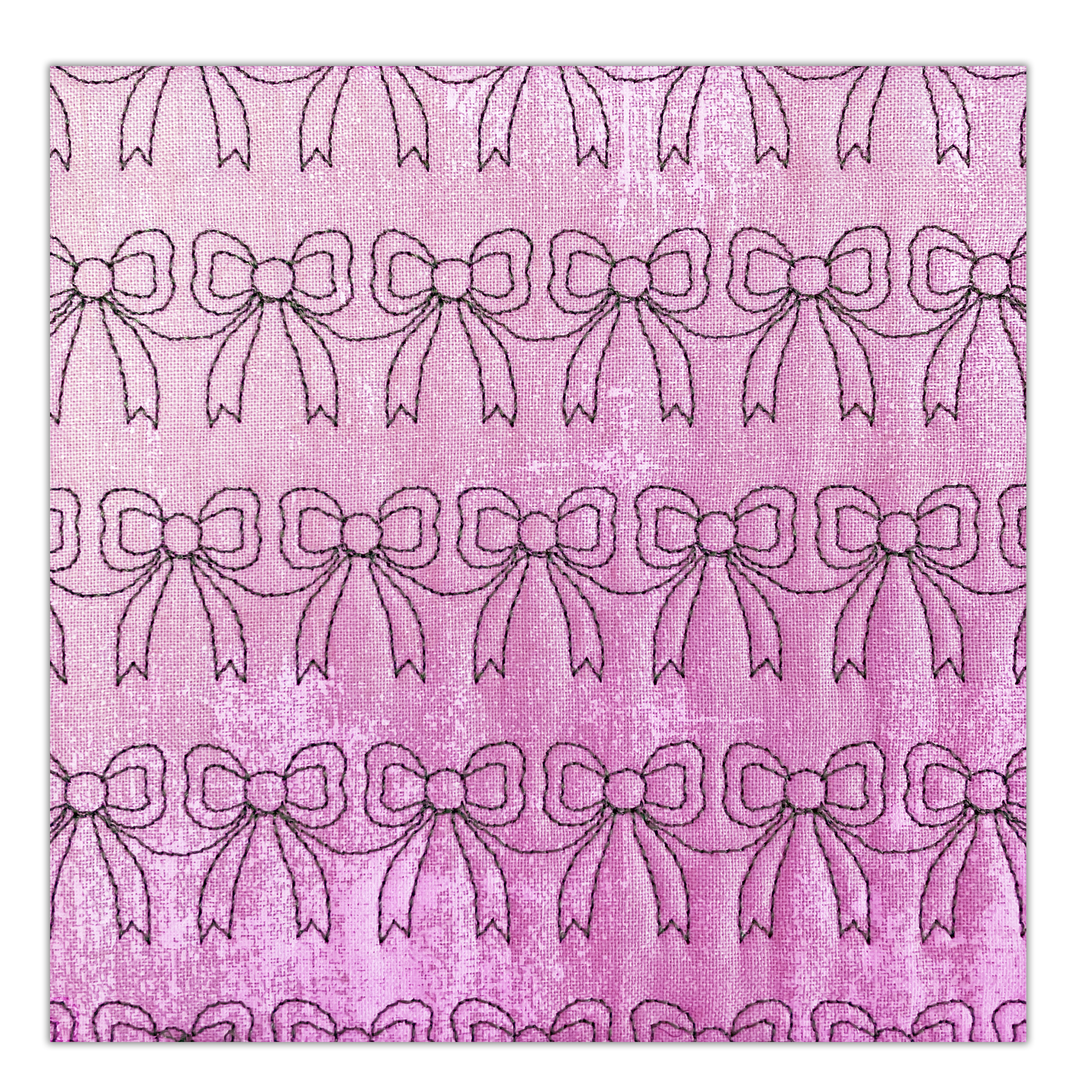 Bow Quilting & Backgrounds Machine Embroidery Design Set