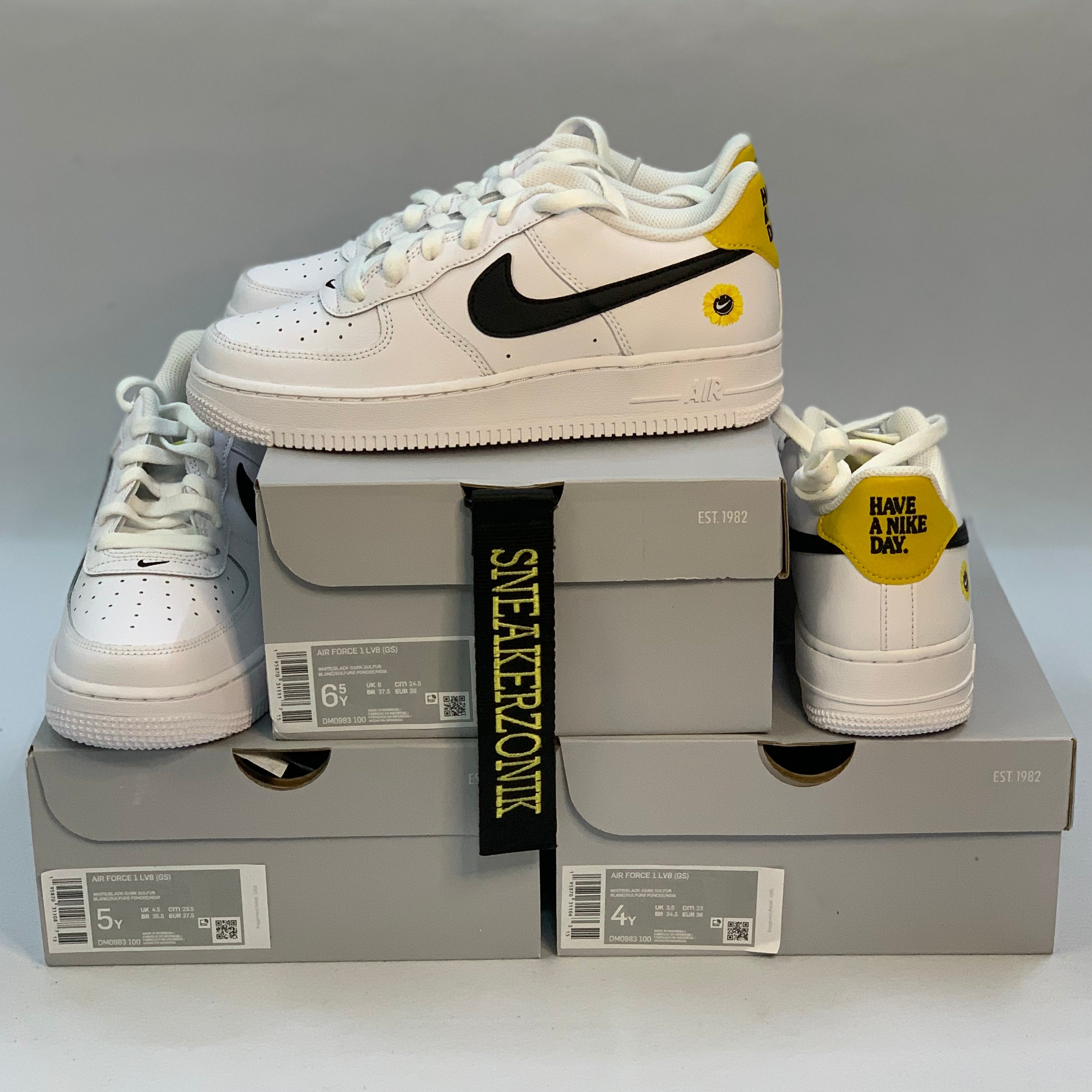 Nike Air Force 1 Low Have A Nike Day White Daisy (GS) – sneakerzonik