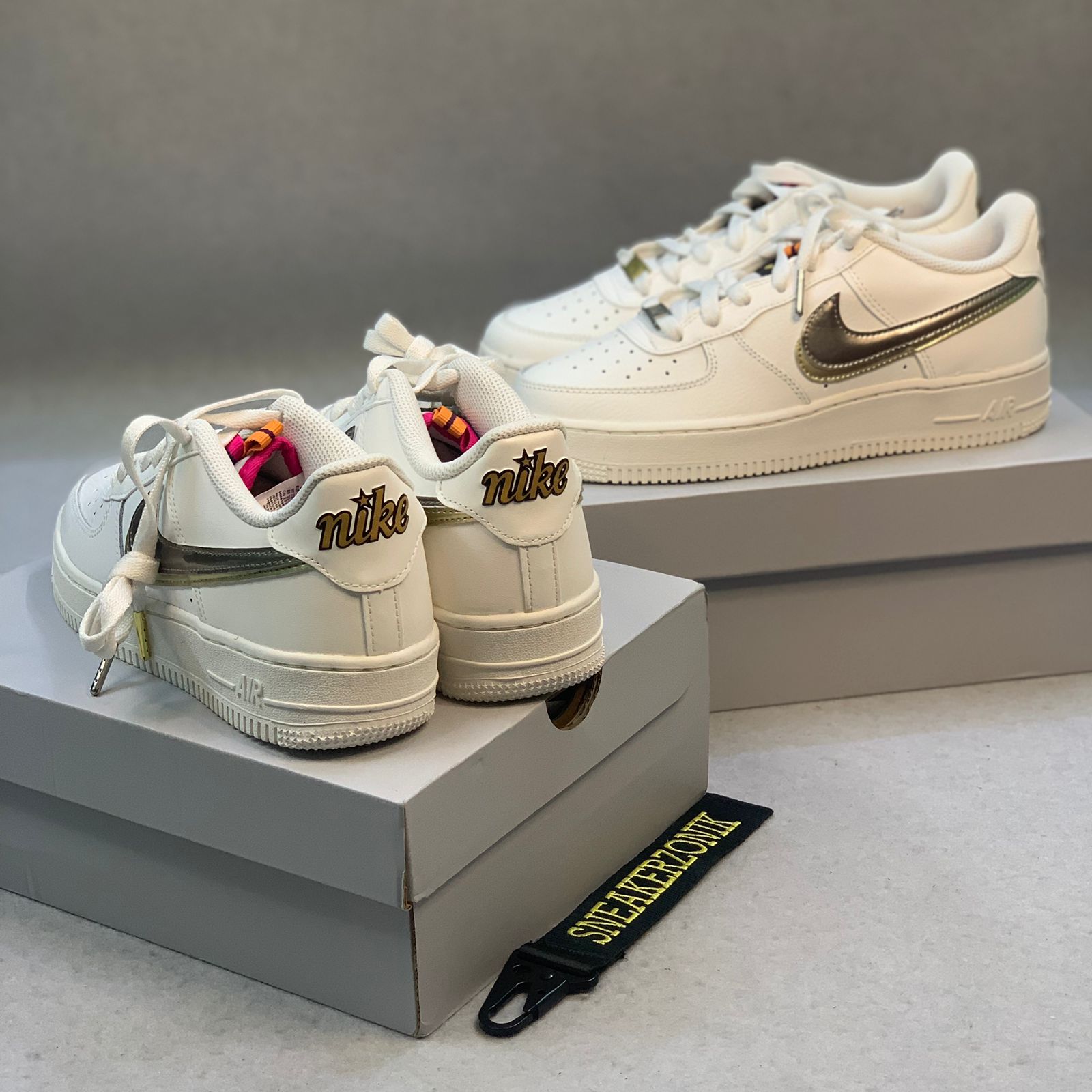 air force 1 double nike sign