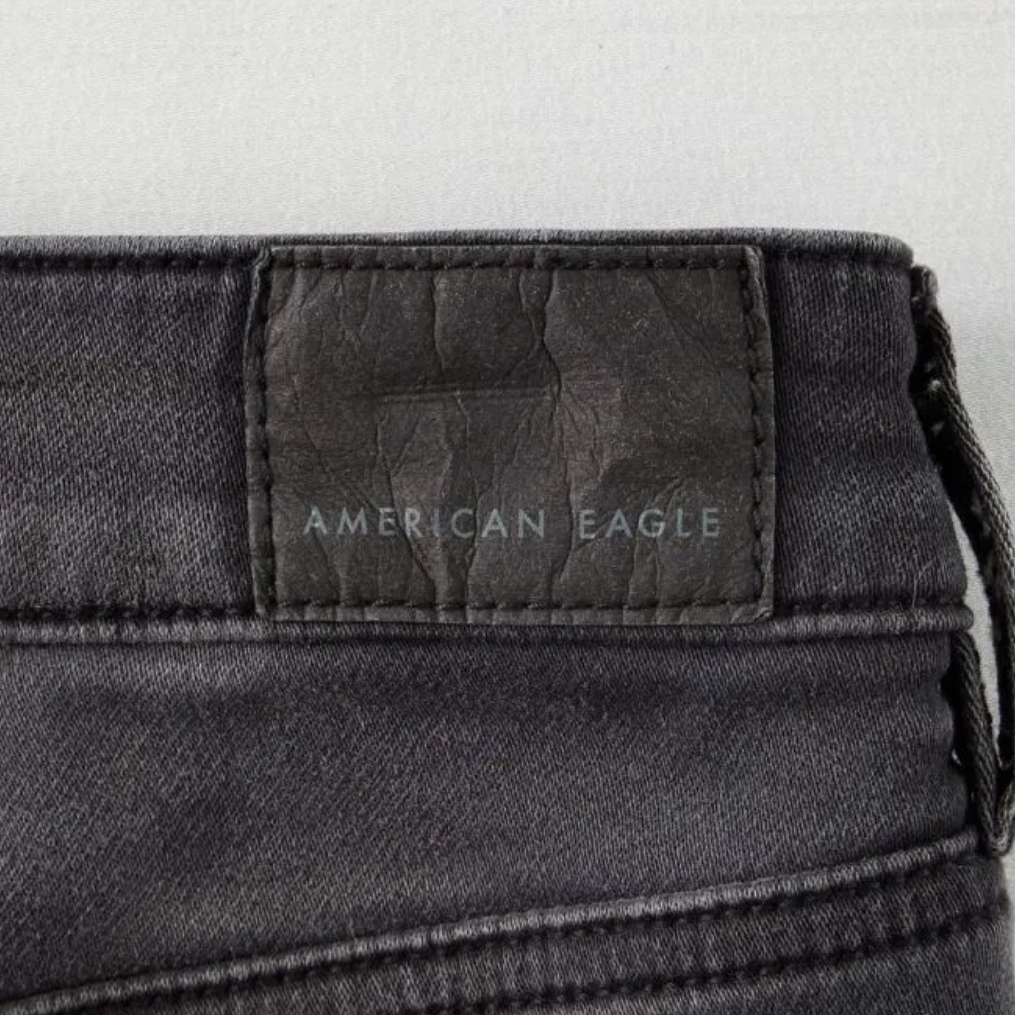 AE American Eagle Ne(x)t Level Stretch Hi-Waisted Jegging in Smokey Cinders