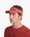 Run Visor - Chilli Oil/Black