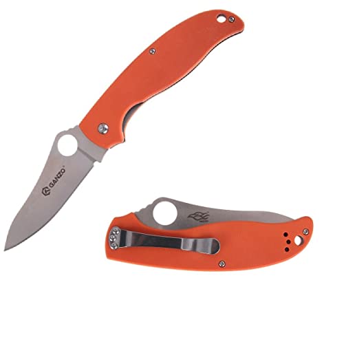  Firebird GANZO Folding Pocket Knife FB727S-GY 440C Stainless  Steel Blade G10 Anti-Slip Handle with Clip Hunting Fishing Camping Gear  Outdoor Folder EDC Pocket Knife (Gray) : Sports & Outdoors