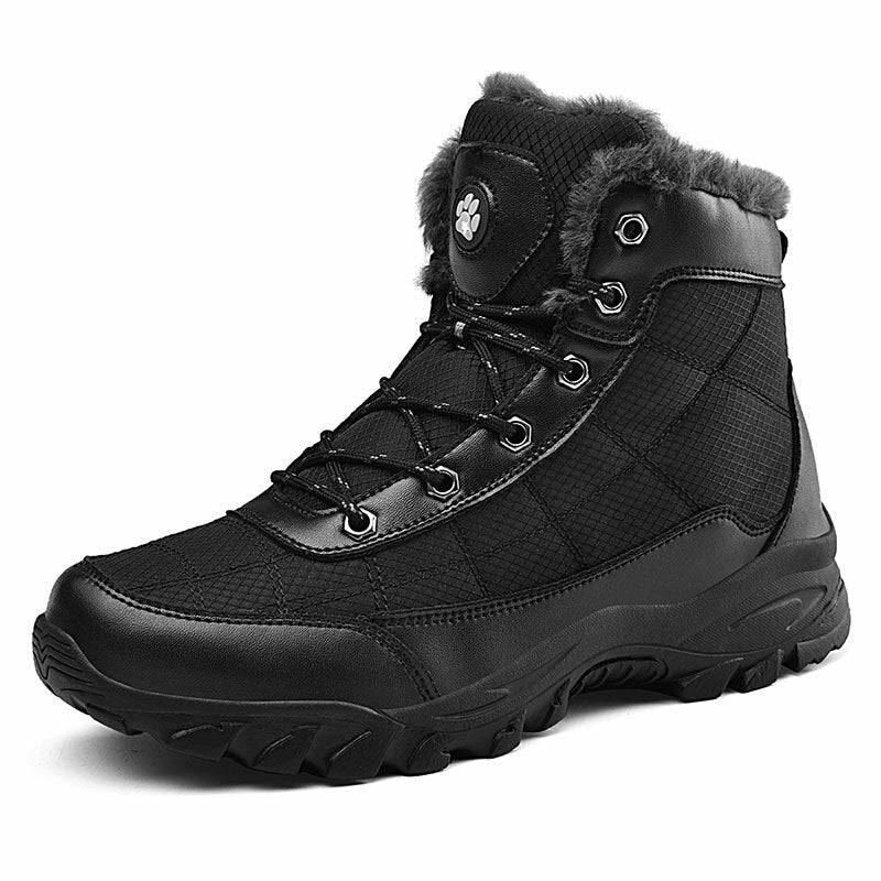 Men Outdoor Slip Resistant Lace Up Hiking Climbing Boots – Giovanco.com