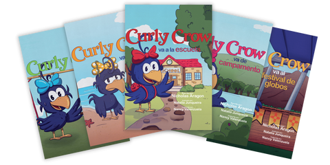 Curly Crow Spanish Kids Books