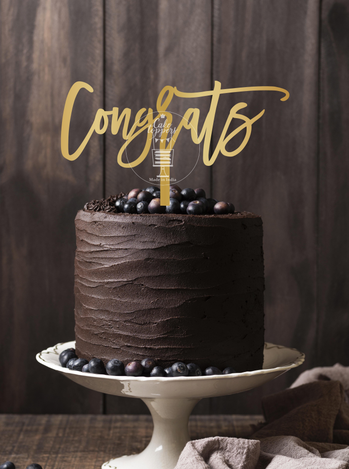 Congrats Cake Topper Celebration Graduation Congratulations - Etsy UK |  Topper, Congratulations cake, 1st birthday cake topper