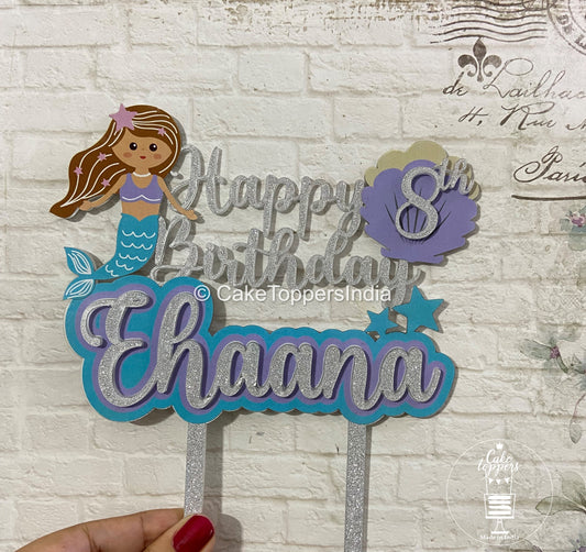 Personalized / Customized Elsa / Frozen Theme Cake Topper with Name PK – Cake  Toppers India