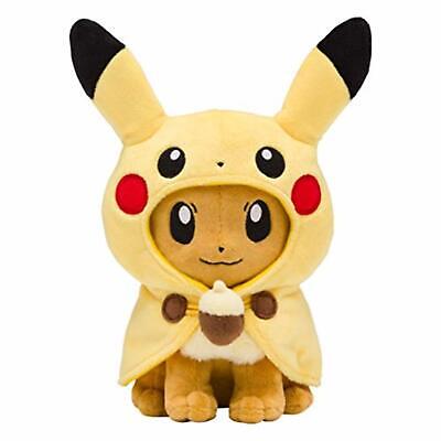 Eevee Disguised as a Pikachu Plushie