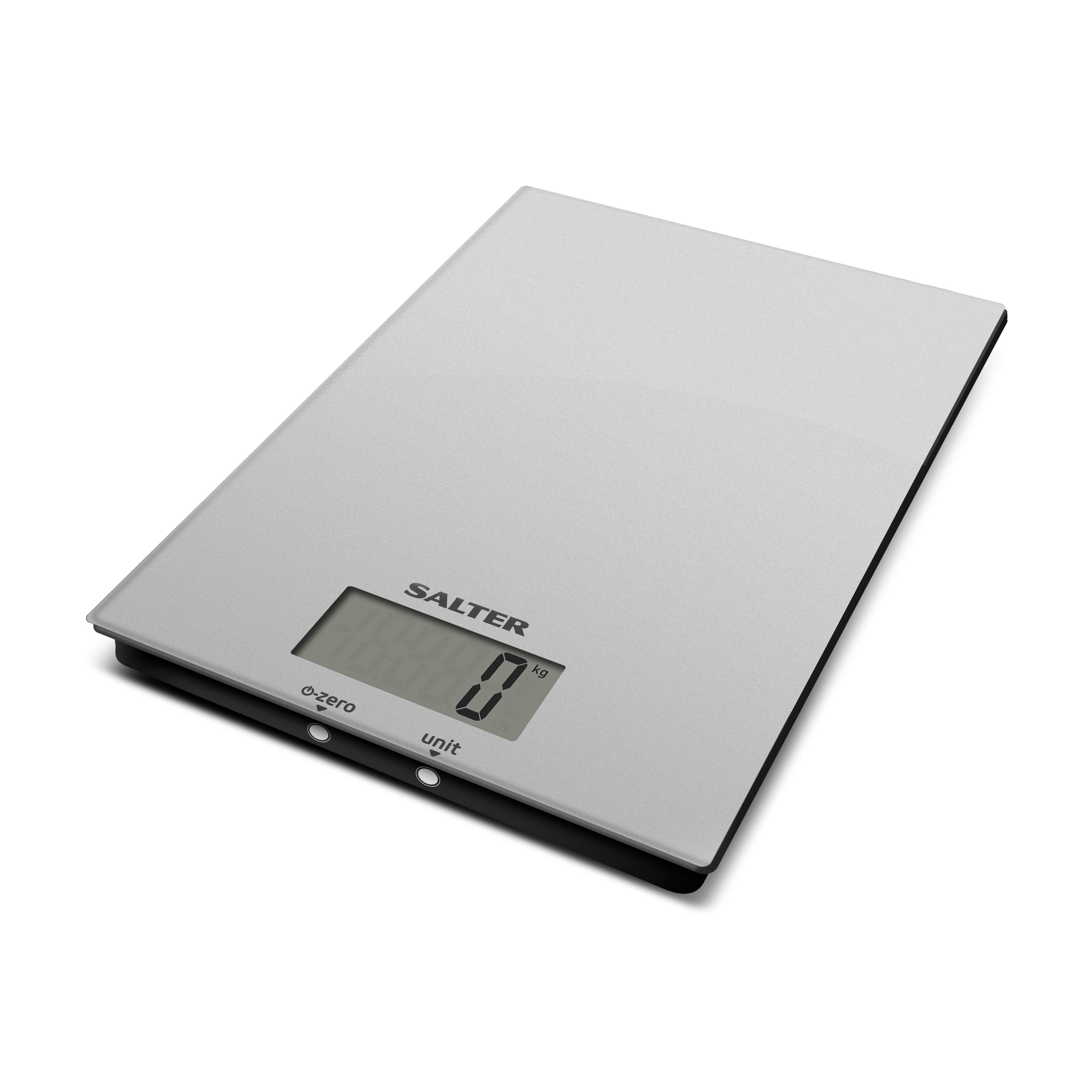 Salter Ultra Slim Electronic Scales Glass Milly S   1170svdr Scale 