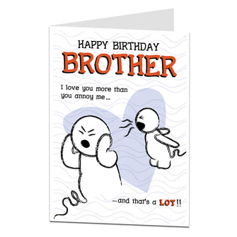 happy birthday for older brother funny