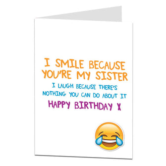 funny birthday quotes for sister