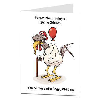 Funny/alternative/banter/cheeky/rude 40th BIRTHDAY CARD friend