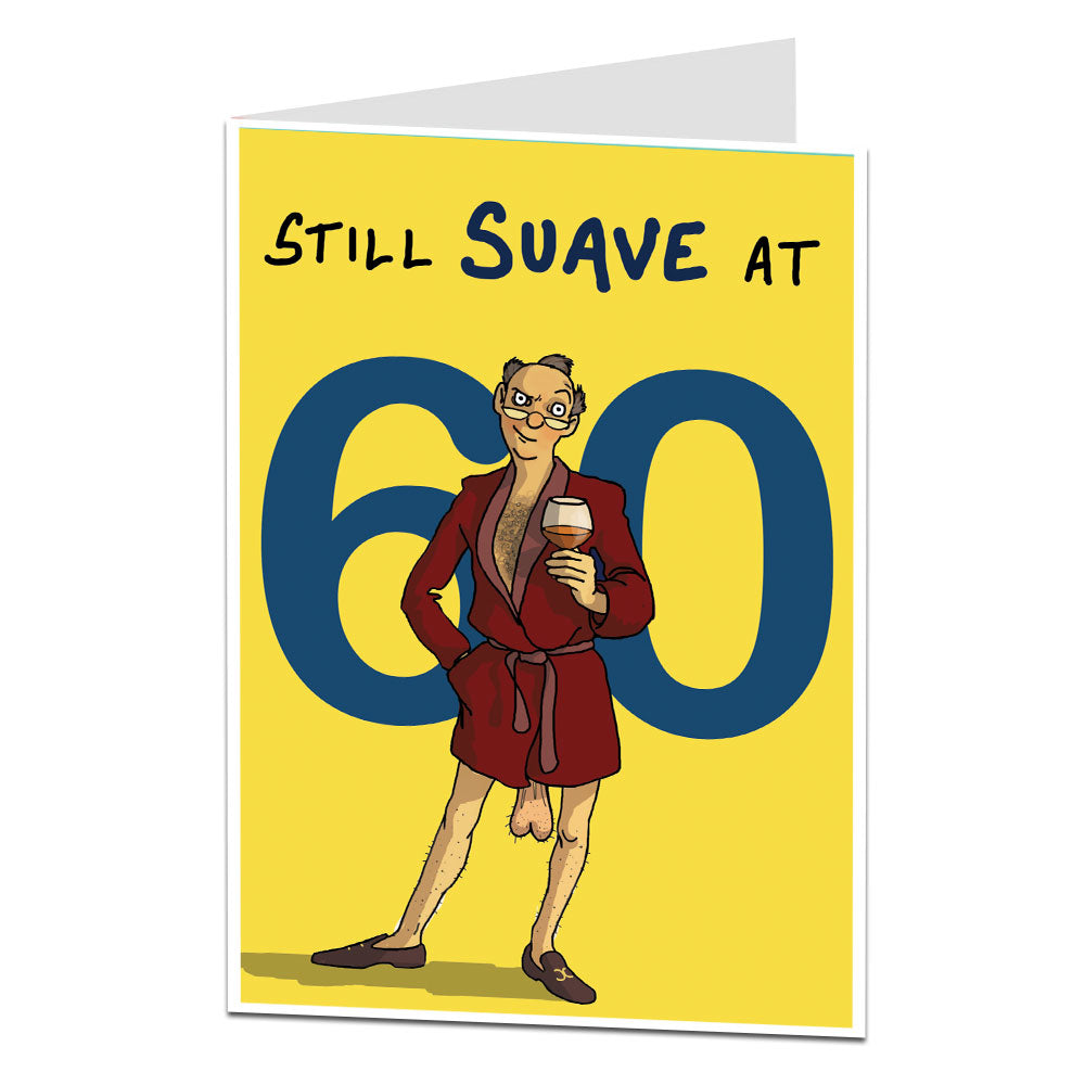 60th birthday card funny