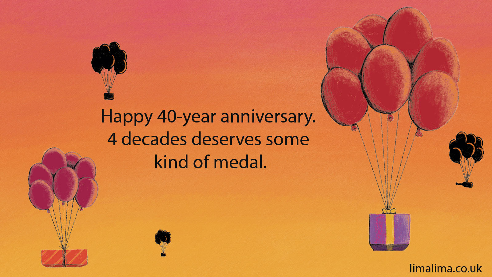 happy 40th anniversary quotes