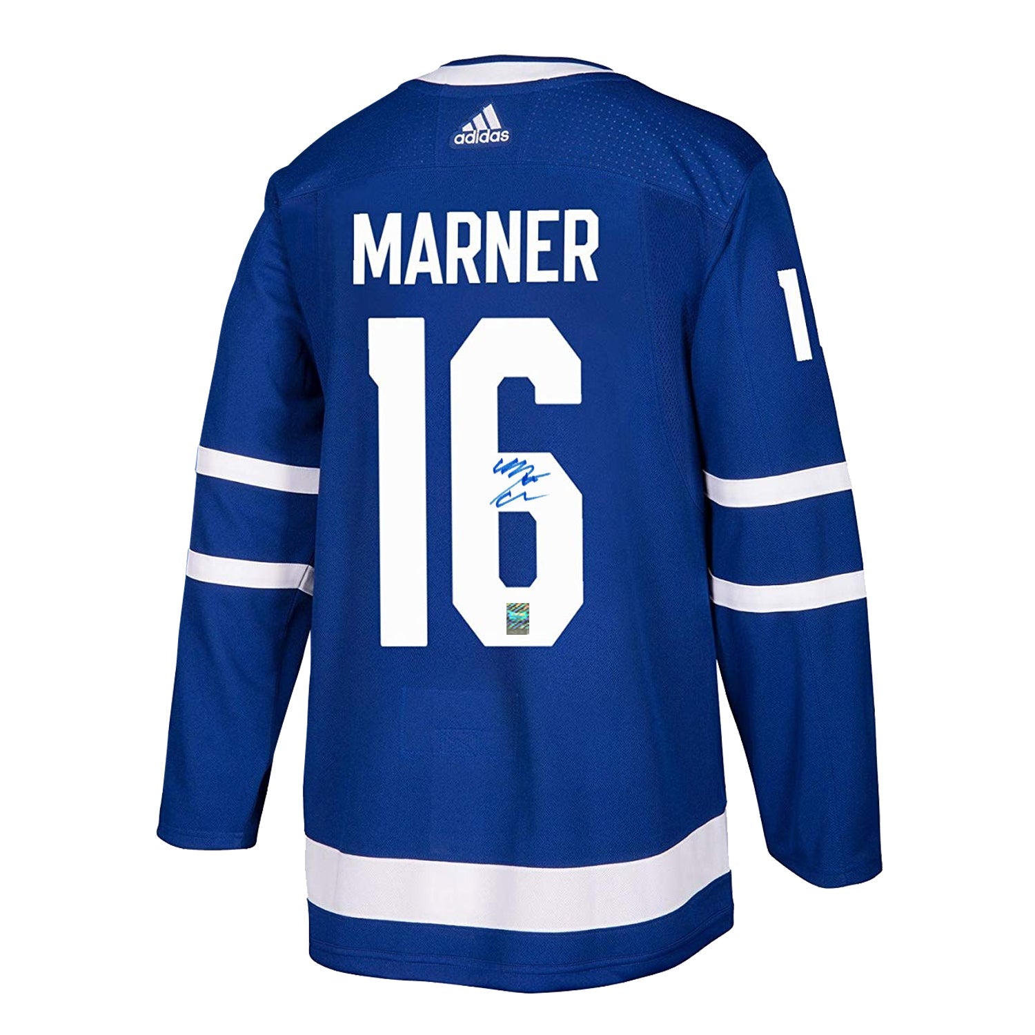 Börje Salming Autographed White Toronto Maple Leafs Jersey at