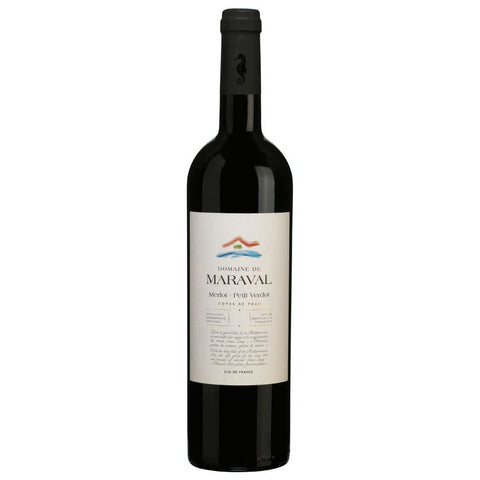 Maraval Rouge 2020 - Merlot &and Petit Verdot - Cave de Richemer 75CL - 14% Vol.