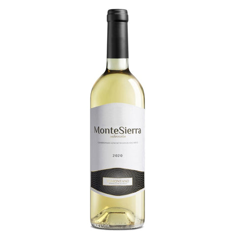 Montesierra Blanco 2021 - Chardonnay, Gewürztraminer &and Macabeo - 75CL - 13,5% Vol.