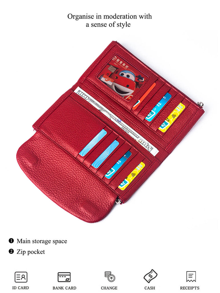 Soft Leather Women Leather Wallet Manufacturer